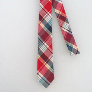 Uniqlo (NWOT) Men's Linen  Blend  Plaid Tie